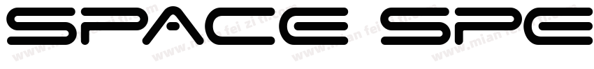 Space Speed Font字体转换